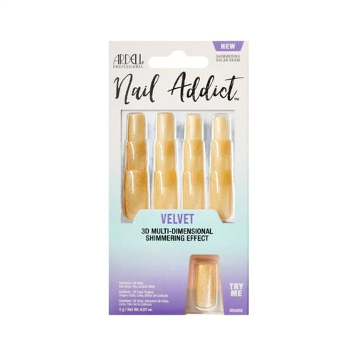 ARDELL Nail Addict Velvet - Shimmering Solar Beam - False Nails
