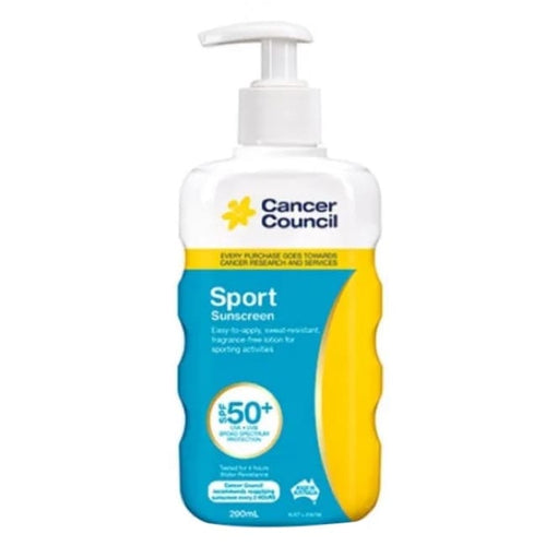 Council Sport Sunscreen SPF 50+ Pump 200ml - Sunscreen