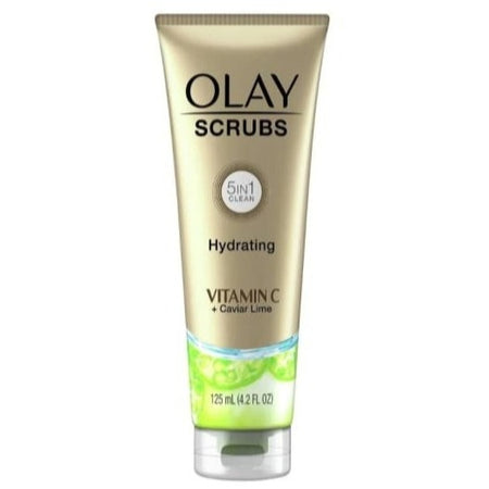 Olay Scrubs 5-In-1 Clean Hydrating Vitamin C + Caviar Lime