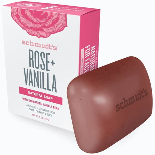 Schmidt’s Rose + Vanilla Natural Soap - Soap